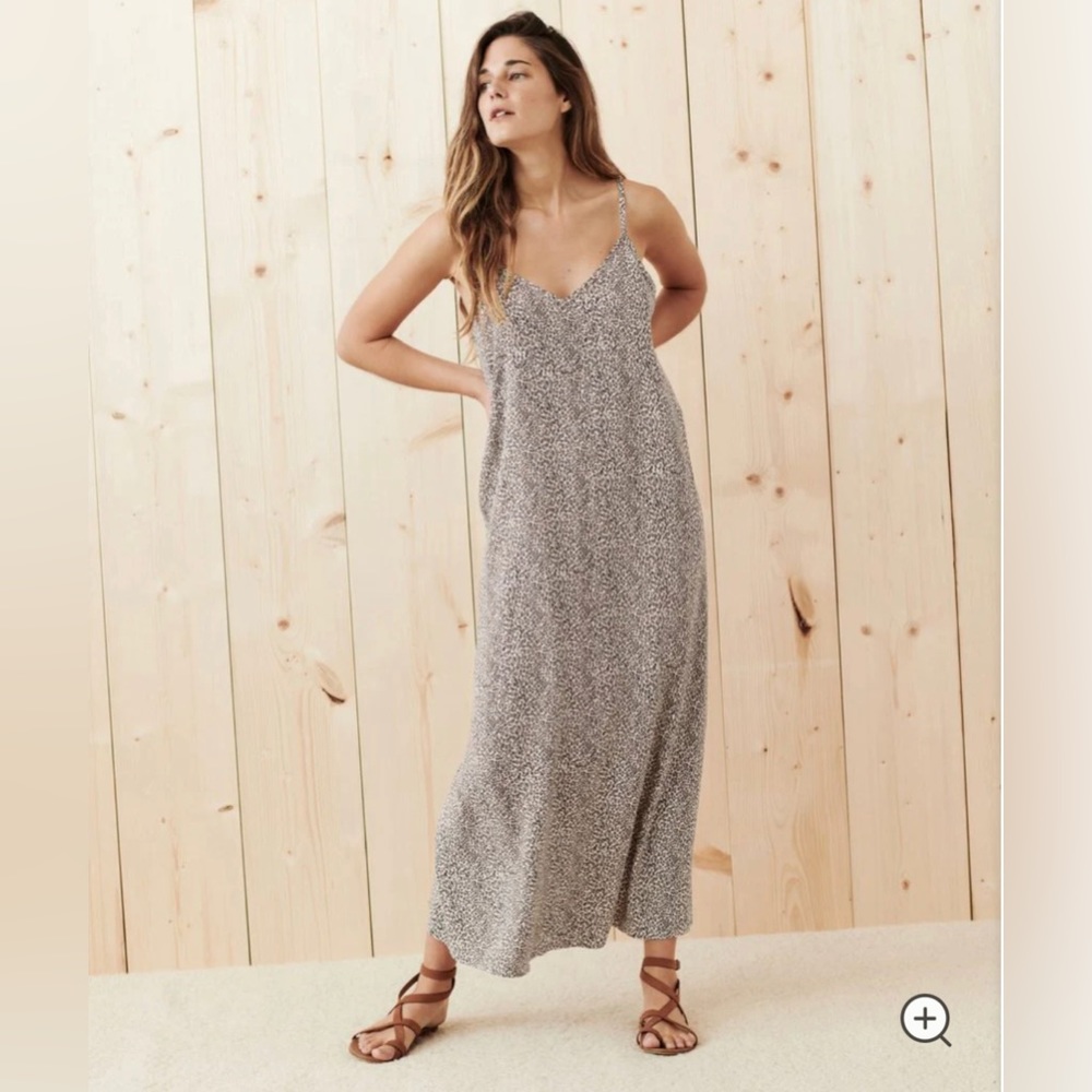 Jenni Kayne Leopard Slip Dress